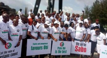 Peter Obi: Protest rocks Imo as Ihedioha calls Igbos ‘saboteurs’