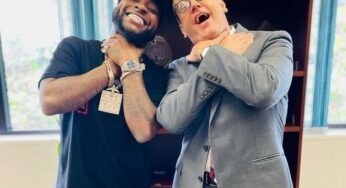 Davido, US Consul General, Will Stevens in ’E Choke’ Pose