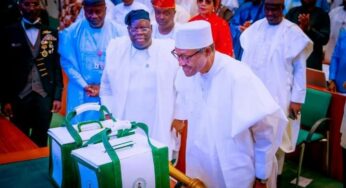 Buhari presents 2023 appropriation bill