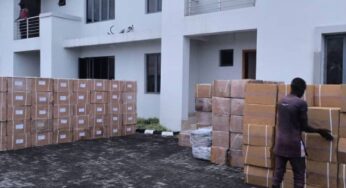 BREAKING: NDLEA discovers 13million pills of Tramadol in Lagos billionaire’s VGC mansion 