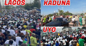 Peter Obi Rally holds in Lagos, Kaduna, Uyo, across Nigeria