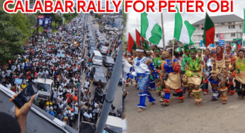 Peter Obi Rally Grounds Calabar (Video)