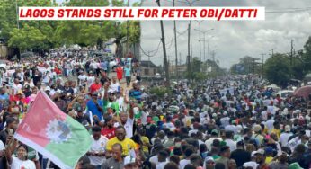 Lagos, Kaduna, Uyo agog as Peter Obi’s supporters hold mega rallies