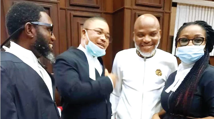 BREAKING: Nnamdi Kanu: Court fines FG N500m over unlawful extradition of IPOB leader