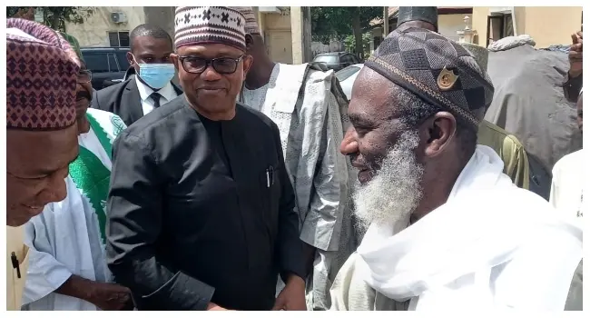 I will assure him of my vote if… Sheikh Gumi gives Peter Obi conditions