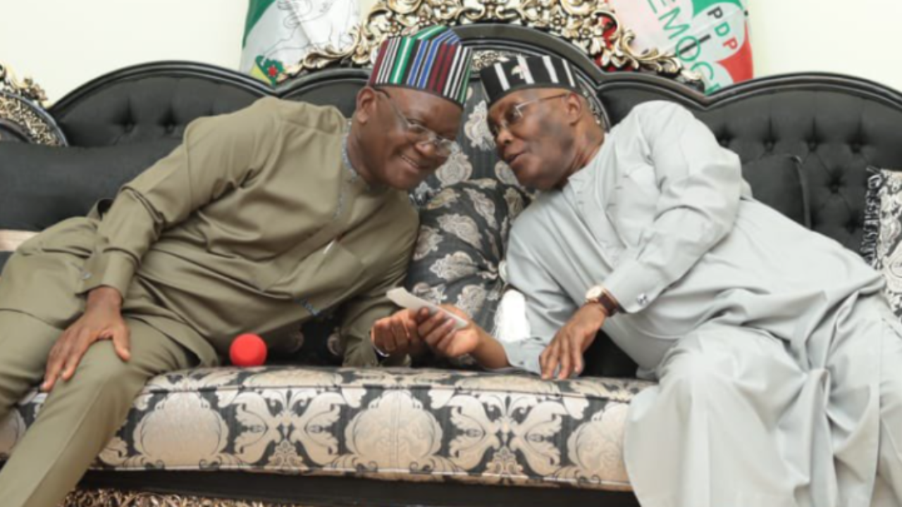 Go to hell, I will never support Fulani to become president – Ortom tells Atiku