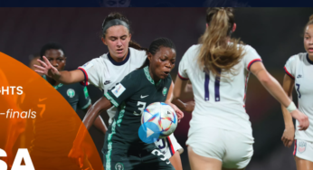 Watch USA v Nigeria Quarter-finals FIFA U-17 Women’s World Cup Highlights