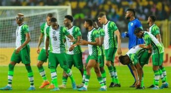 Super Eagles drop to 31 in latest FIFA rankings