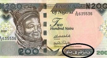 Naira redesign: Arabic inscription won’t be removed from new notes – CBN
