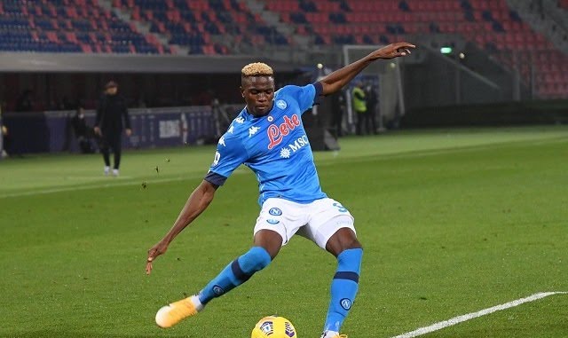 Osimhen, Lookman involved in all goals as Napoli beat Atalanta
