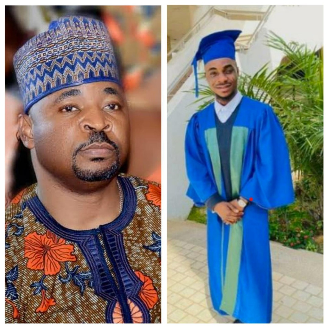 I’m proud of you, MC Oluomo tells son as he graduates