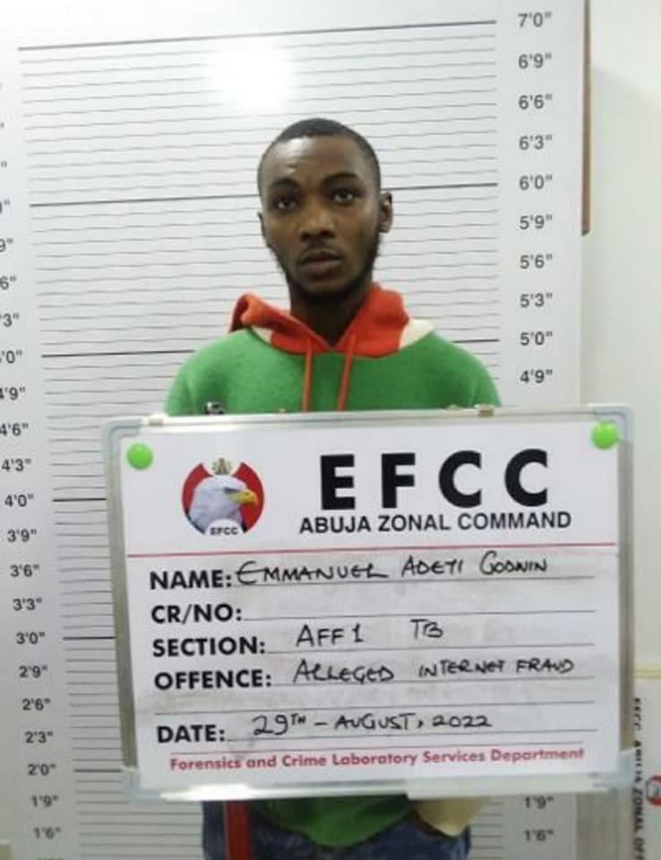 Man who poses as American prostitute jailed in Abuja
