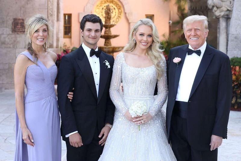 Photos from Tiffany, Donald Trump’s daughter’s wedding with Lagos ‘boy’, Michael Boulos