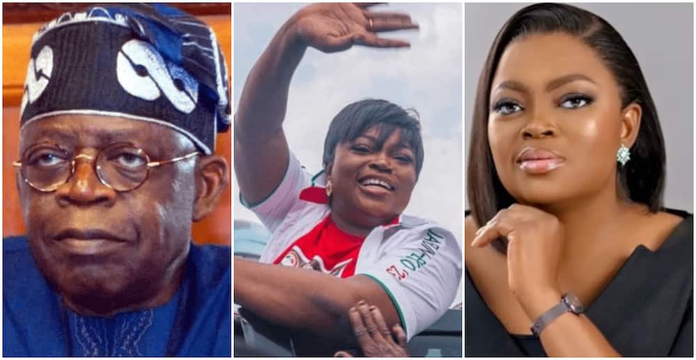 It’s an insult to mention Funke Akindele in my presence – Tinubu