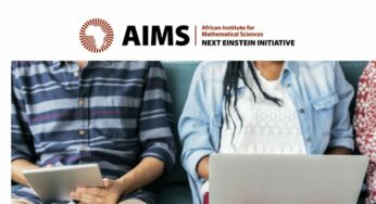 Apply for AIMS 2023 Structured Master’s in Mathematical Sciences Scholarships for African Students