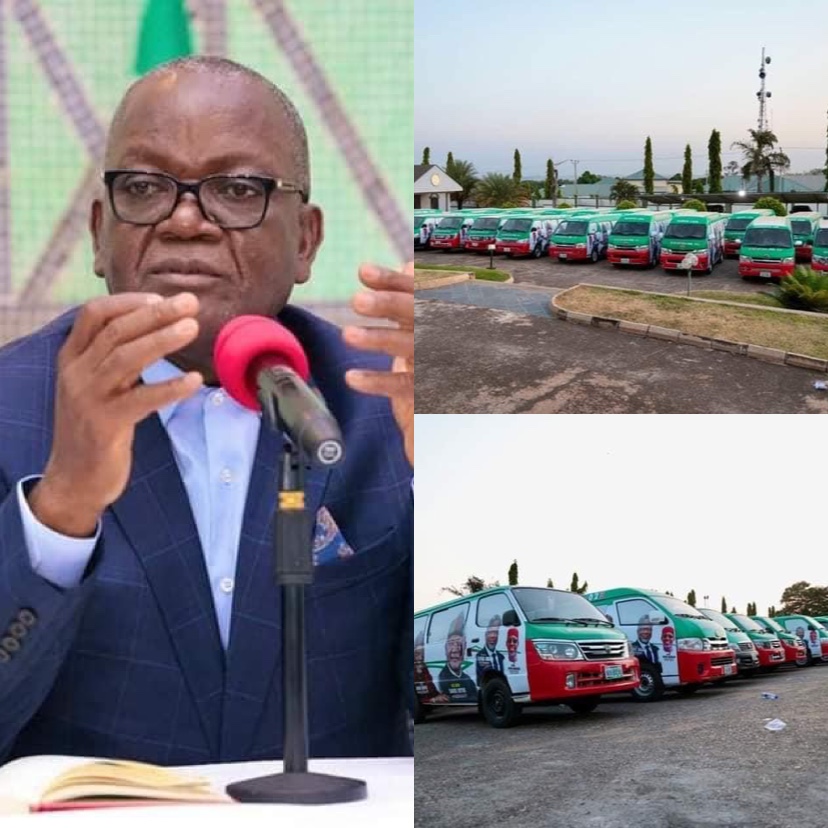 Ortom distributes vehicles to PDP campaign teams