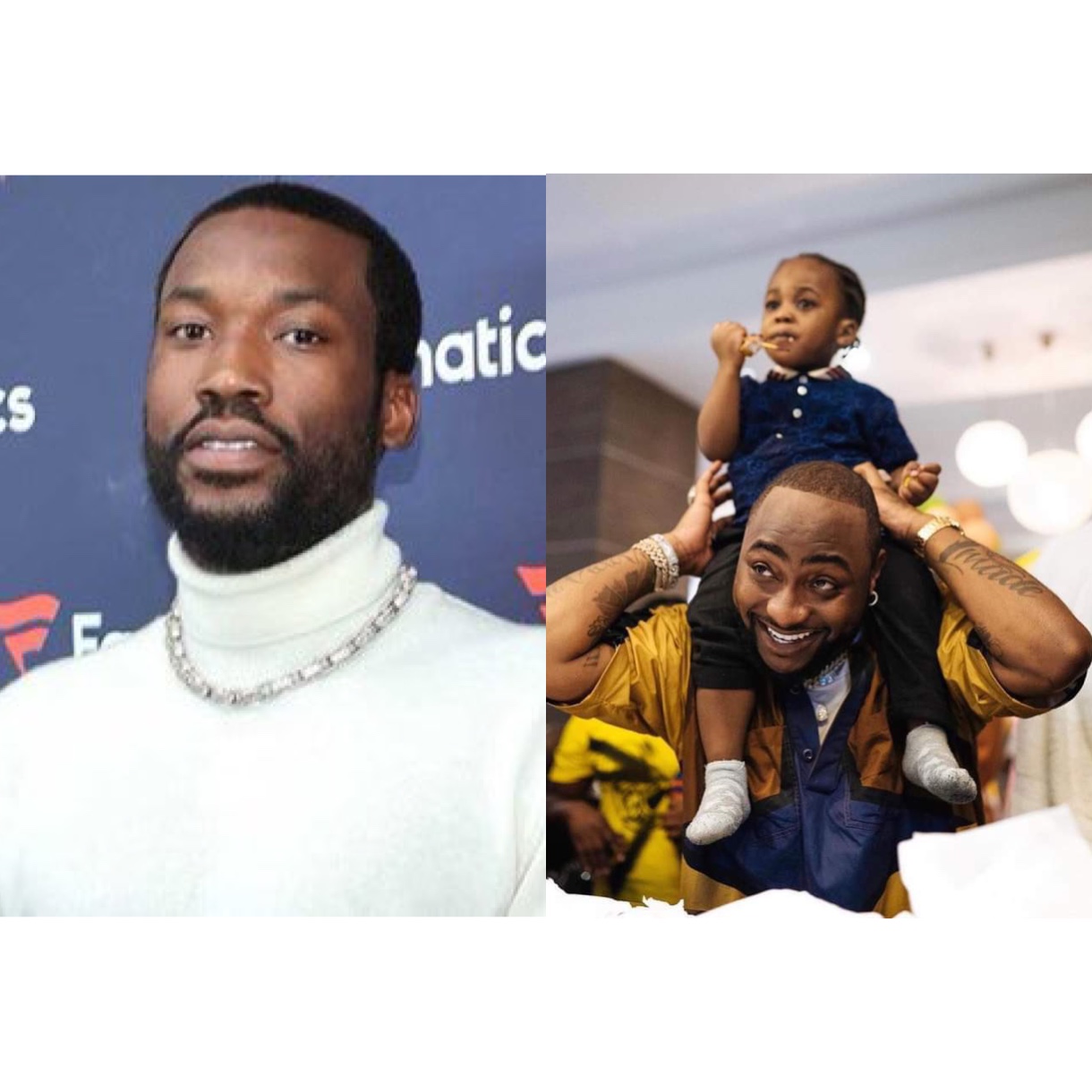 Meek Mill Sends Condolences to Davido After His Son, Ifeanyi, Drowned in a  Swimming Pool: “Praying for Y'all” 