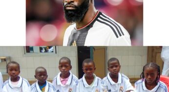 NGO commends Rüdiger for helping Children in Sierra Leone