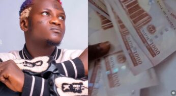 Portable reacts as suspected Nigerien sprayed him fake money in PH club