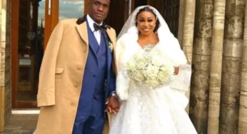 Rita Dominic, Fidelis Anosike wed in England