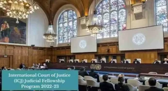 Apply for 2023 Judicial Fellowship Programme for Young Law graduates