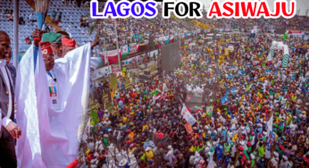 Highlights of Tinubu/Shettima’s campaign in Lagos (WATCH)