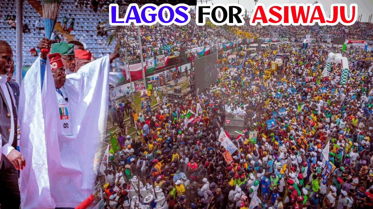 Highlights of Tinubu/Shettima’s campaign in Lagos (WATCH)