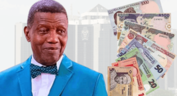 Naira almost useless – Pastor Adeboye (VIDEO)