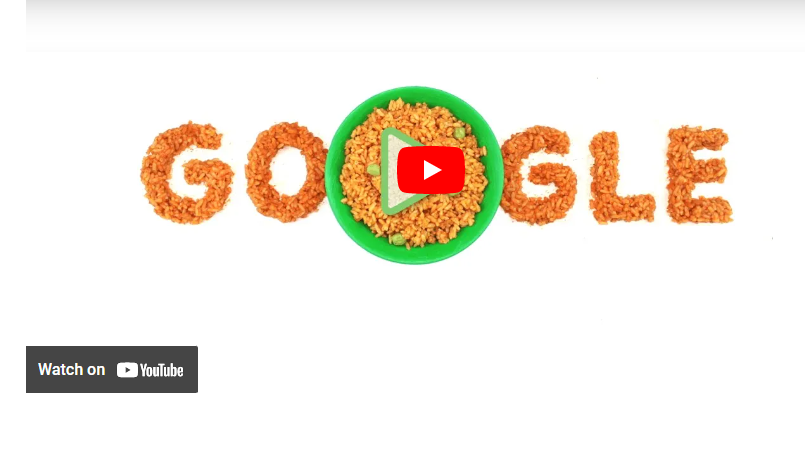 Google celebrates Nigerian jollof rice