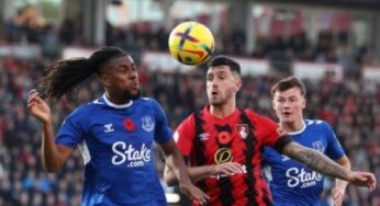 Everton drop to 17th after 4-1 defeat to Bournemouth