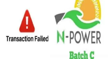 Nasims list requirements to address Npower Batch C1 August payment failure