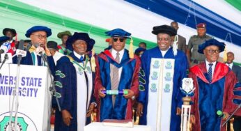 RSU confers honorary doctor of laws on Wike, Justice Ndu