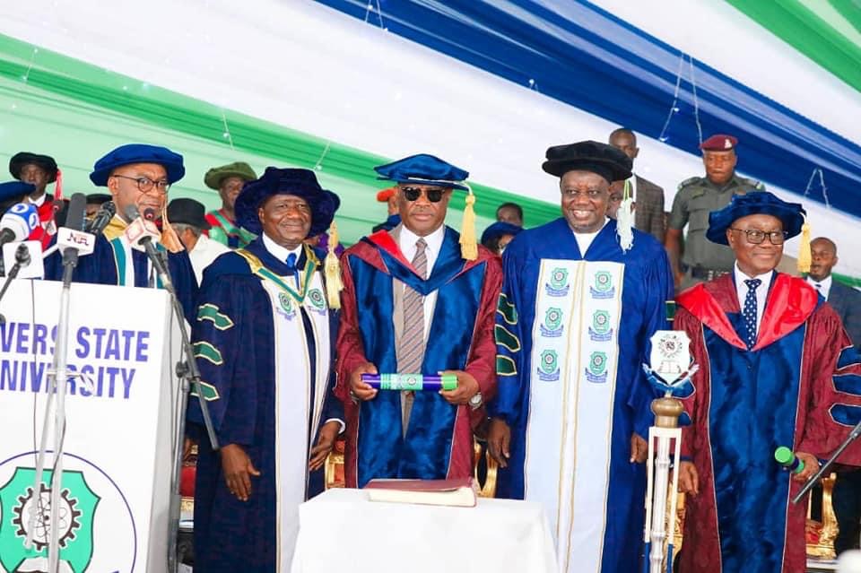 RSU confers honorary doctor of laws on Wike, Justice Ndu