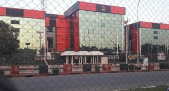 BREAKING: Fire guts Defence Headquarters in Abuja