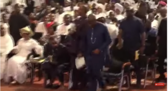 Jubuliation at Dunamis moment Goodluck Jonathan was introduced at Debbie and Sam wedding