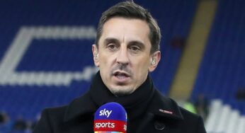 EPL: Neville criticizes Fernandez after 2-0 defeat to Man City