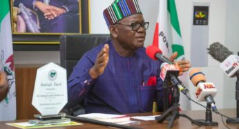 Why are you running, come out – Ortom advises Yahaya Bello