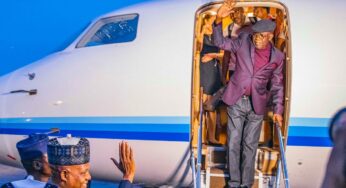 Tinubu departs Abuja for Maiduguri for Nigerian Army Annual Conference