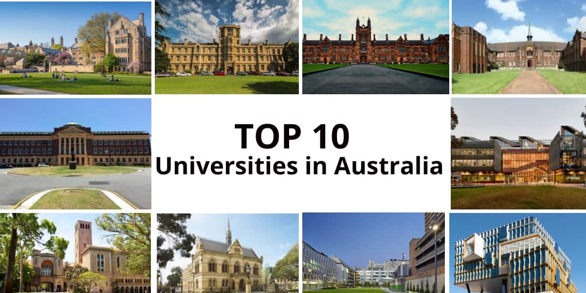 Australia’s top 10 Universities