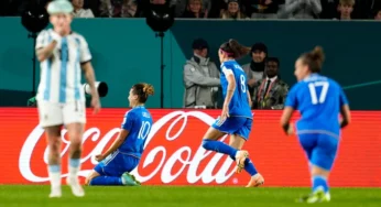 WWC: Girelli’s late goal secure 1-0 win for Italy against Argentina