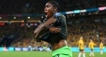 Nigeria 3 Australia 2: Oshoala makes history