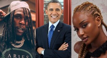 Obama includes Burna Boy, Ayra Starr’s songs in summer playlist