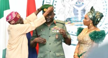 Tinubu decorates service chiefs with new ranks (Photos)