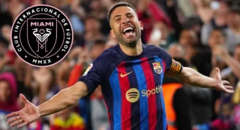 Jordi Alba joins Lionel Messi and Sergio Busquets Inter Miami