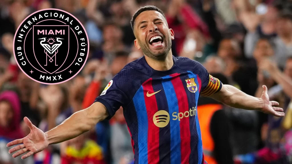 Jordi Alba joins Lionel Messi and Sergio Busquets Inter Miami