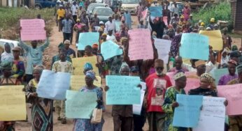 Benue Teachers protest over illegal salary deductions and demotion