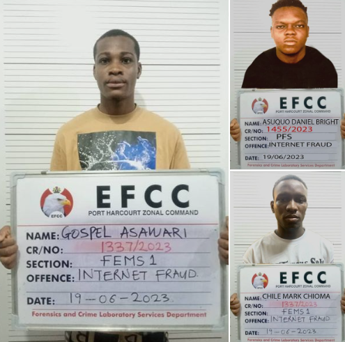 Port Harcourt internet fraudsters sentenced to jail