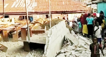 Lagos: Two feared dead as neighbouring fence collapses on room in Ikorodu