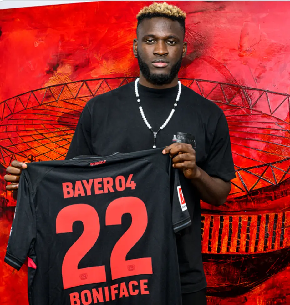 Official: Victor Boniface joins Bayer Leverkusen from Union Saint-Gilloise