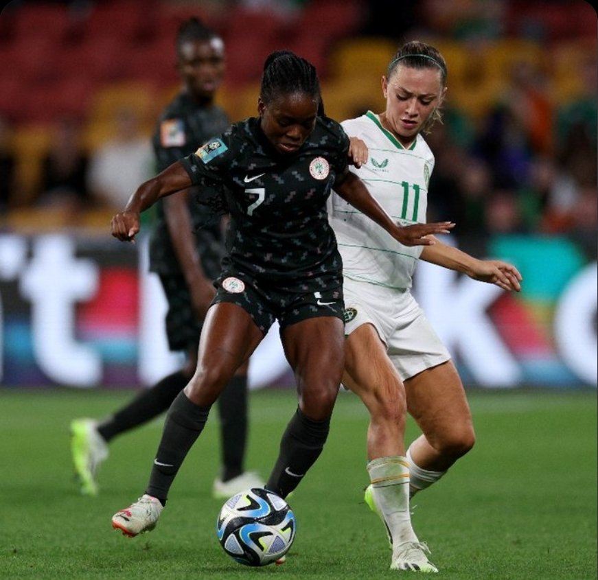 Nigeria vs Ireland: Super Falcons qualify for Women’s World Cup Round of 16